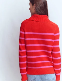 Pull Lucy partiellement zippé