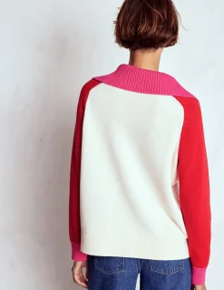 Pull Lucy partiellement zippé