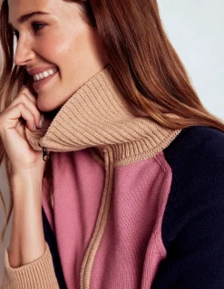 Pull Lucy partiellement zippé