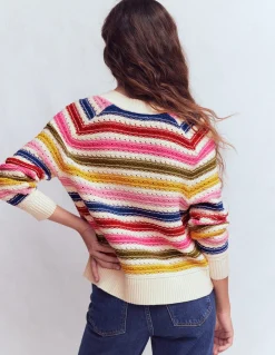 Pull Maeve en coton texturé