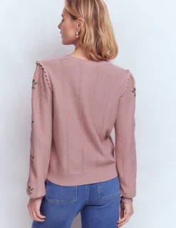 Pull Valeria à détails crochet