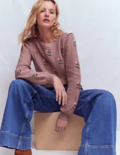 Pull Valeria à détails crochet