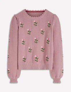 Pull Valeria à détails crochet