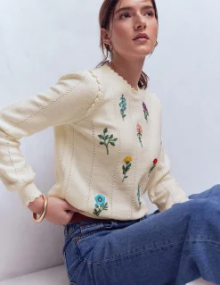 Pull Valeria à détails crochet