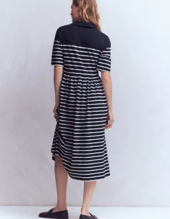 Robe à col Aria en jersey