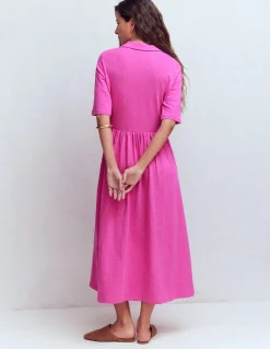 Robe à col Aria en jersey