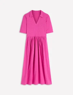 Robe à col Aria en jersey