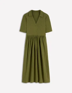 Robe à col Aria en jersey