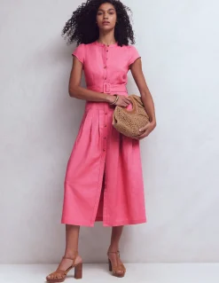 Robe Arabella en lin mélangé