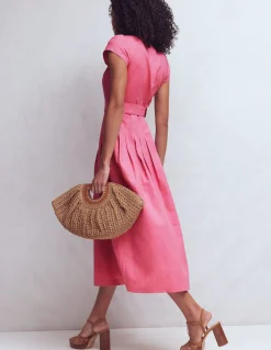 Robe Arabella en lin mélangé