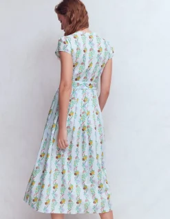 Robe Arabella en lin mélangé