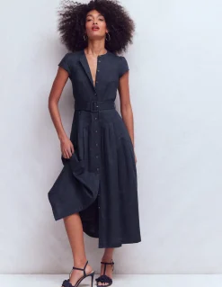 Robe Arabella en lin mélangé