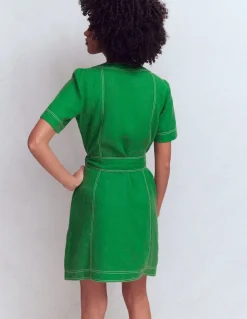 Robe Callie courte en lin