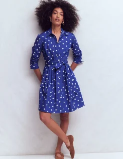 Robe courte Alexa à manches longues