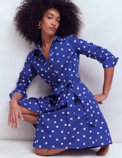 Robe courte Alexa à manches longues