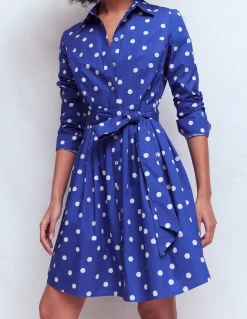 Robe courte Alexa à manches longues