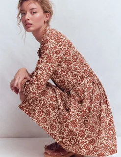 Robe courte Alexa à manches longues