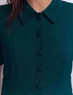 Robe courte Bridget en point de Rome