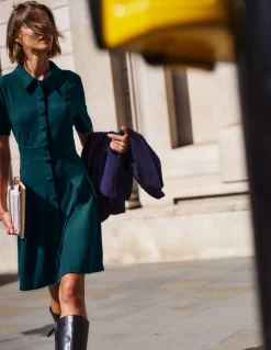 Robe courte Bridget en point de Rome