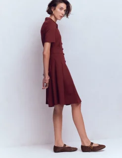 Robe courte Bridget en point de Rome