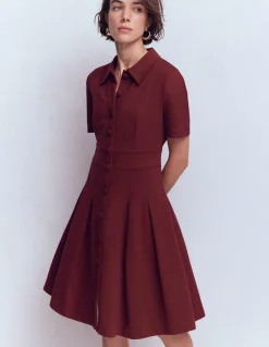 Robe courte Bridget en point de Rome