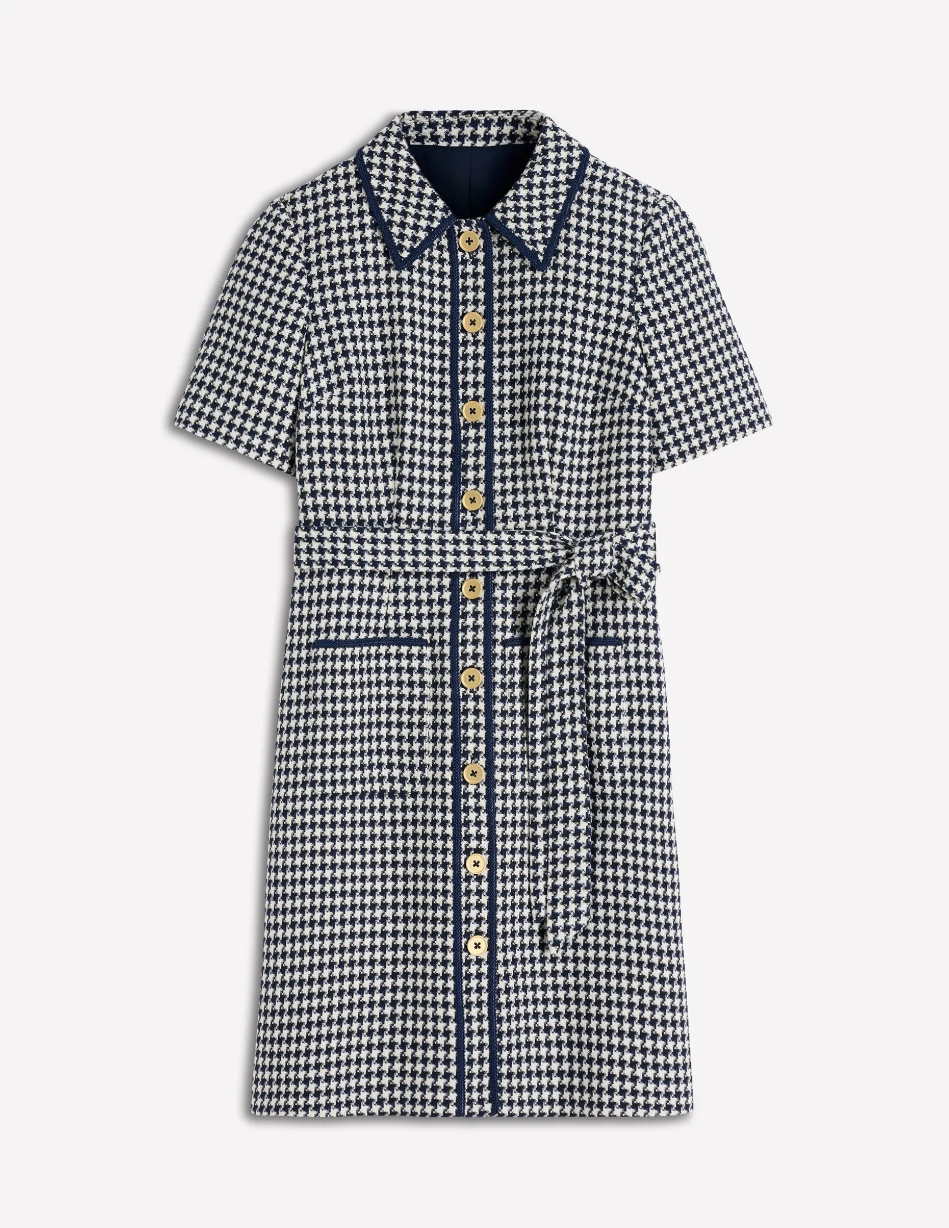 Robe courte Loren à détails