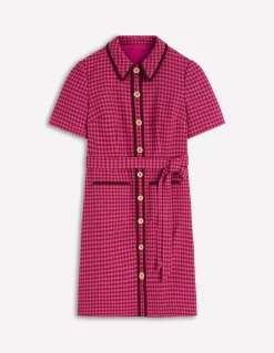 Robe courte Loren à détails