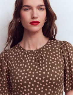 Robe courte Louisa en jersey