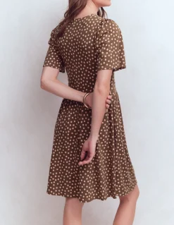 Robe courte Louisa en jersey