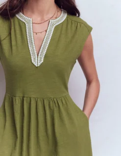 Robe courte May en jersey