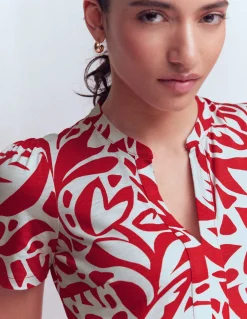 Robe courte Naomi en jersey