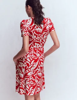 Robe courte Naomi en jersey