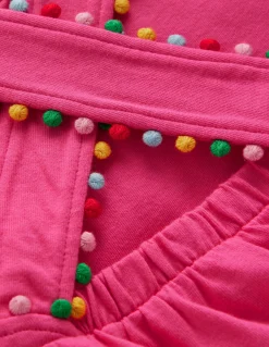 Robe croisée dans le dos en jersey