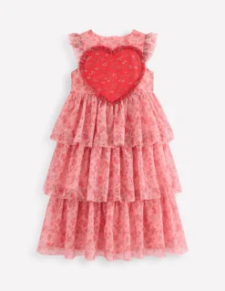 Robe cœur en tulle