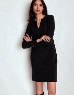 Robe droite Colette en ottoman