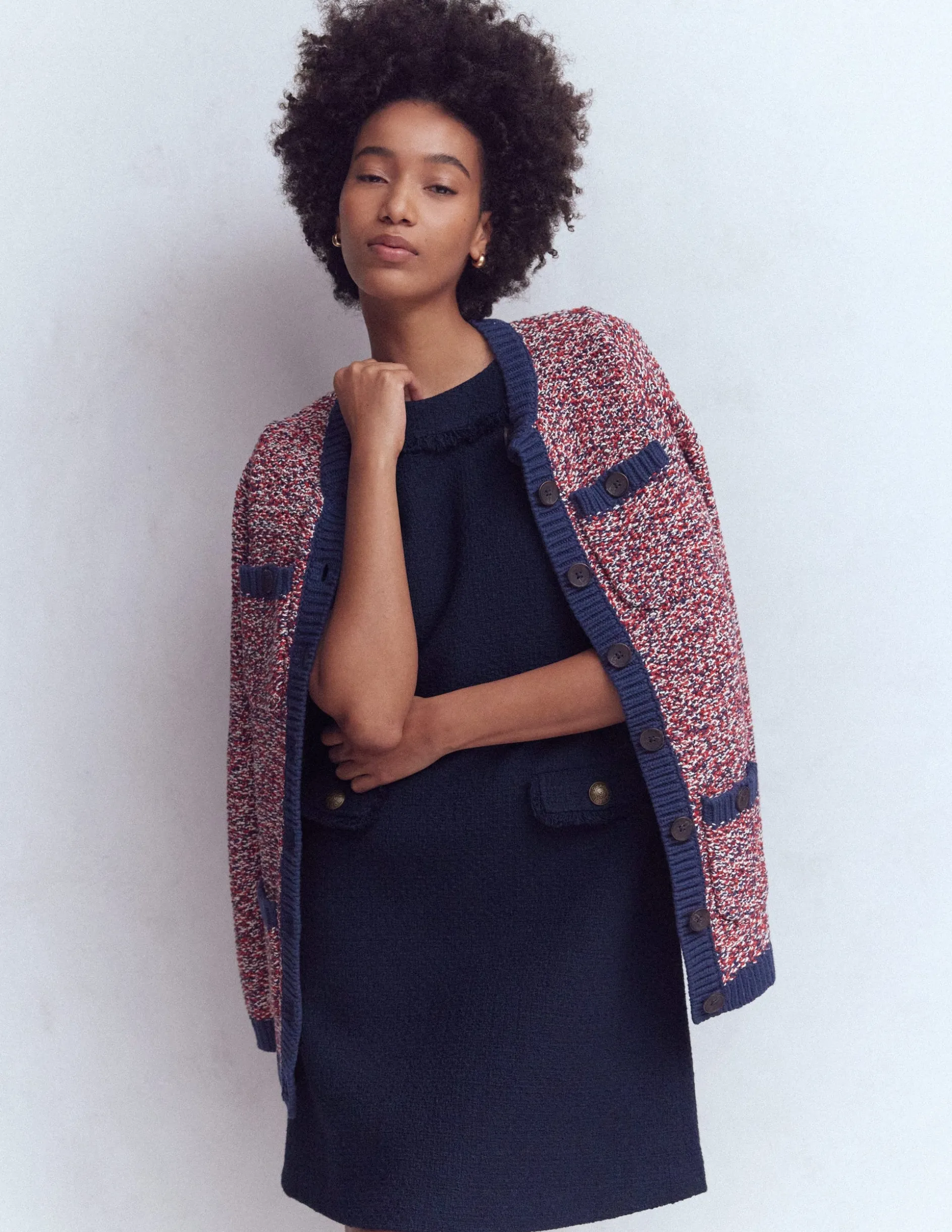 Robe droite Evita en coton