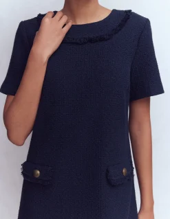 Robe droite Evita en coton