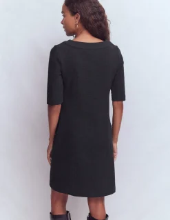 Robe droite Nessa en ottoman