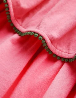 Robe d’été en jersey à volants