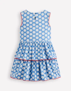 Robe d’été en jersey à volants