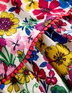 Robe d’été en jersey à volants