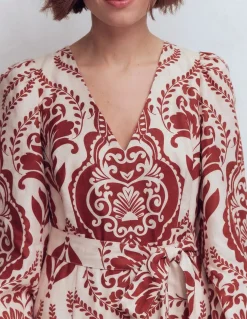 Robe Florence en lin mélangé