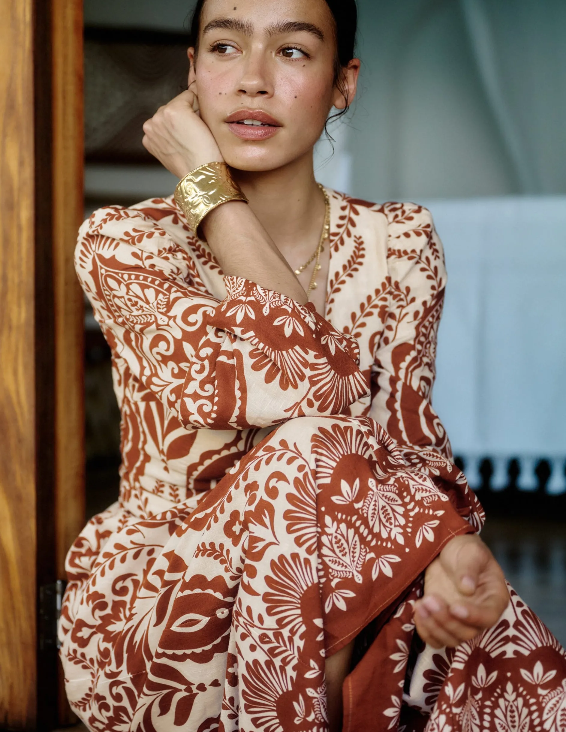 Robe Florence en lin mélangé