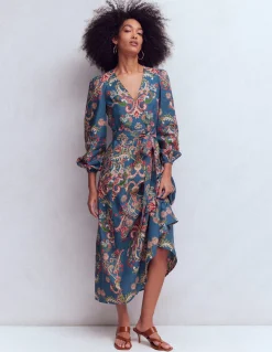 Robe Florence en lin mélangé