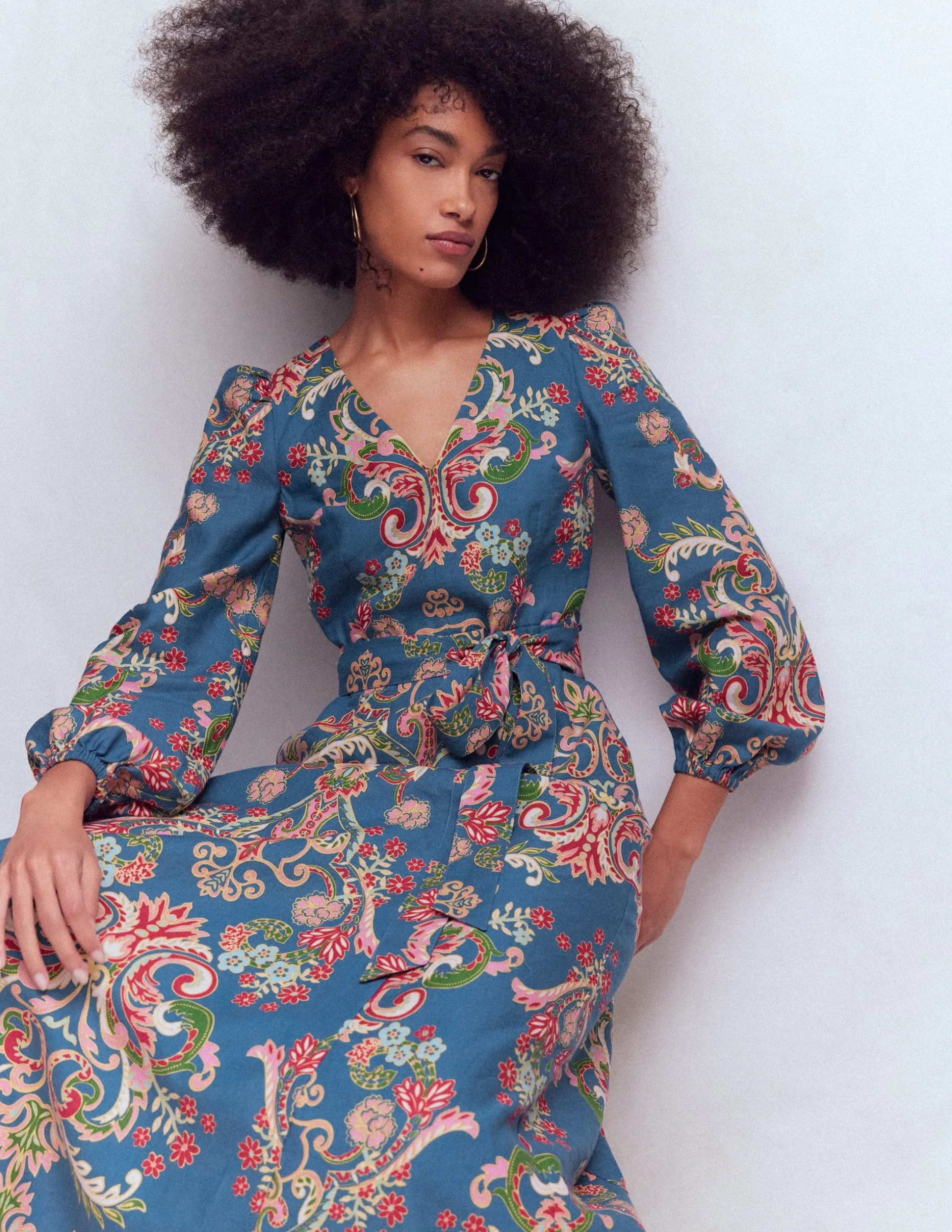 Robe Florence en lin mélangé