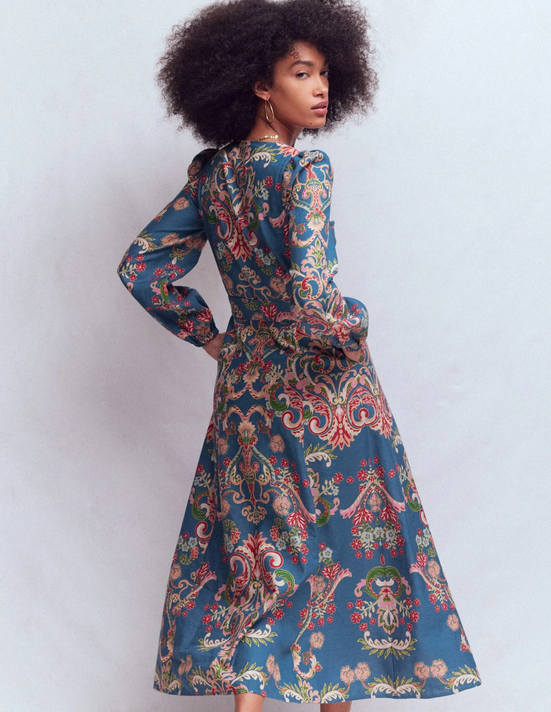 Robe Florence en lin mélangé