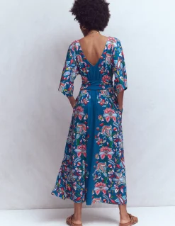 Robe kimono Imelda en jersey