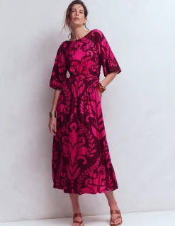 Robe kimono Imelda en jersey