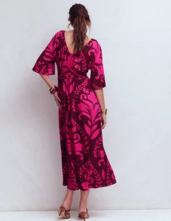 Robe kimono Imelda en jersey