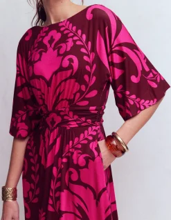 Robe kimono Imelda en jersey